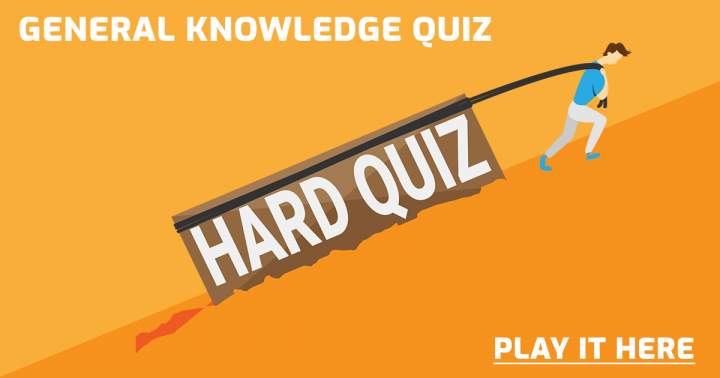 Challenging General Knowledge Quiz