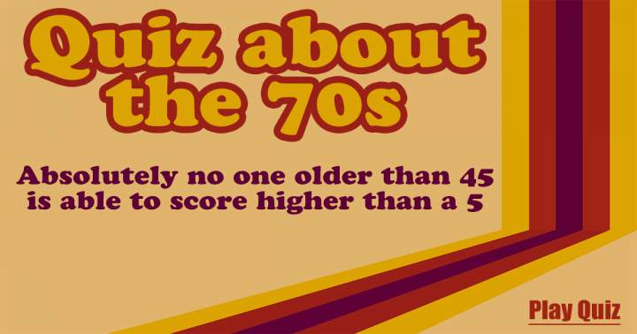 Trivia on the 1970s