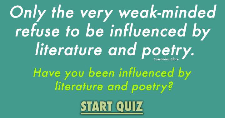 Banner for Literary Trivia Challenge