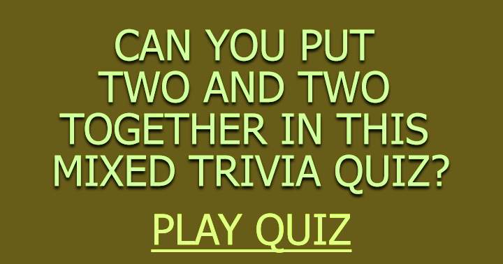 Only individuals capable of doing so will succeed in answering at least five questions correctly.