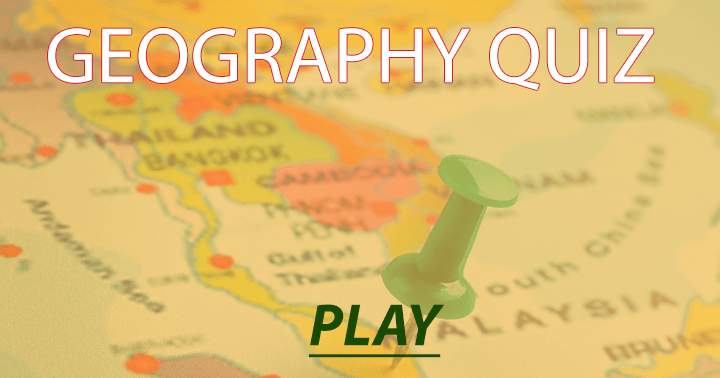 Banner for Geographical Trivia Test