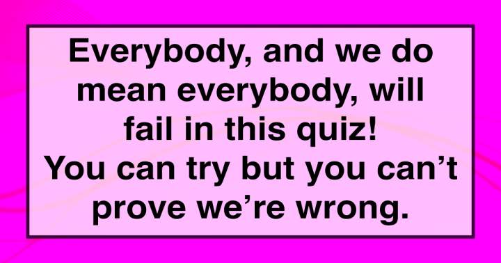 Banner for Unsurpassable Quiz Game
