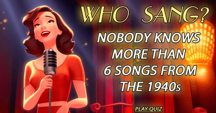 Who performed these 1940s songs?