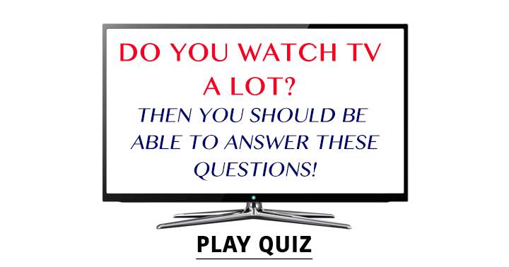Banner for Do you enjoy spending time in front of the TV?