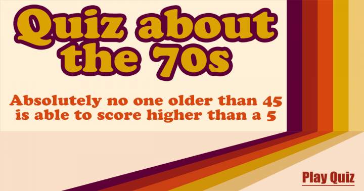 Trivia on the 1970s