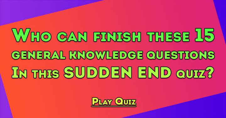 Banner for Sudden Termination of General Knowledge