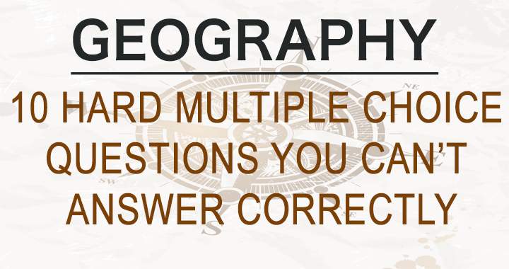 Banner for Geographical Trivia Test