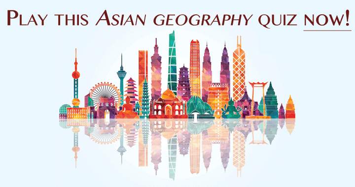 Banner for Asia-focused geography quiz