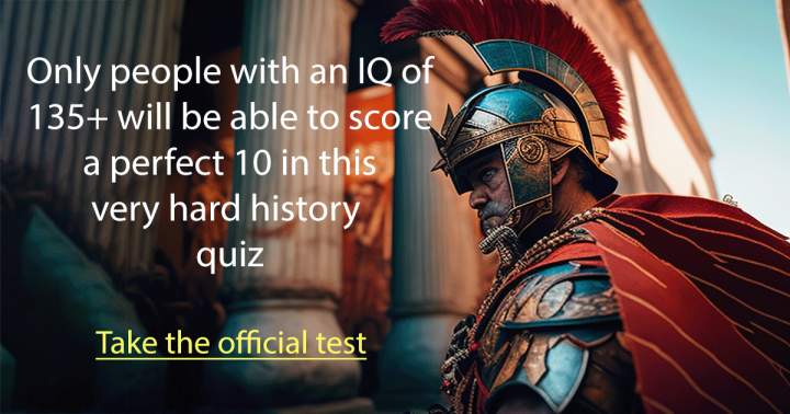 Banner for Historical Trivia Test