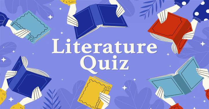 Banner for Literature Quiz