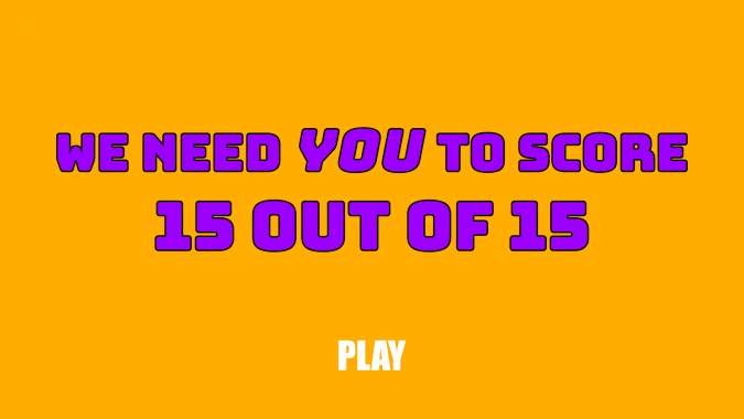 We NEED YOU to master this quiz