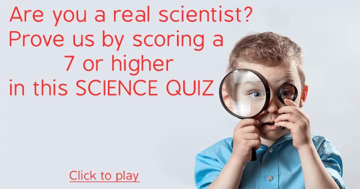 Quiz for Scientists