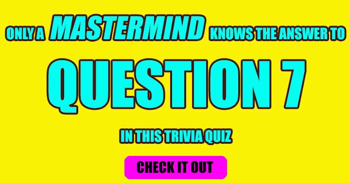 Are you a Mastermind?