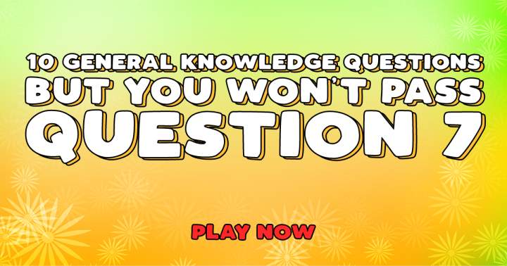 General Knowledge Quiz