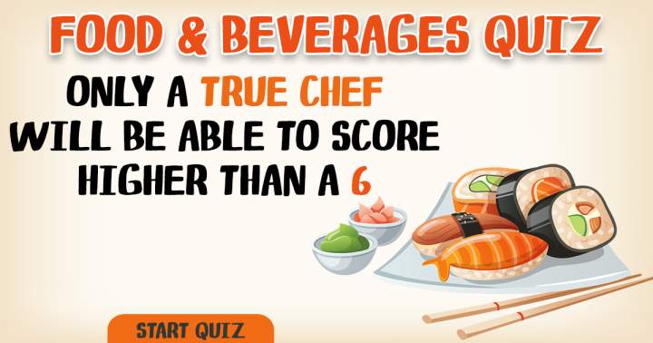 Are you a true chef?