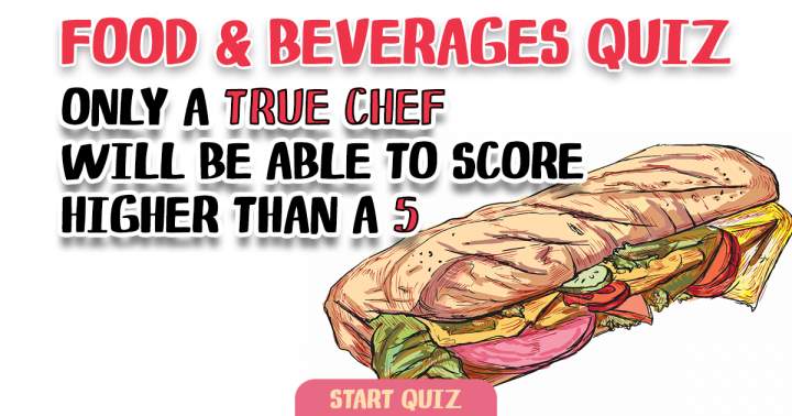 Challenging Food Quiz