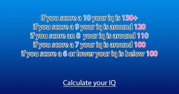 Do you have an IQ of 130 or more?