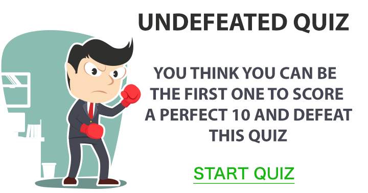 Undefeated Quiz