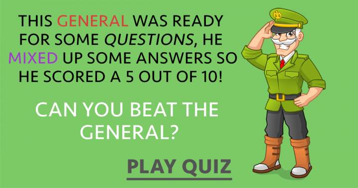 Challenging General Knowledge Quiz