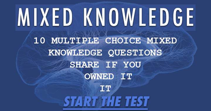 Are you able to get at least 7 answers correct in this mixed knowledge quiz?