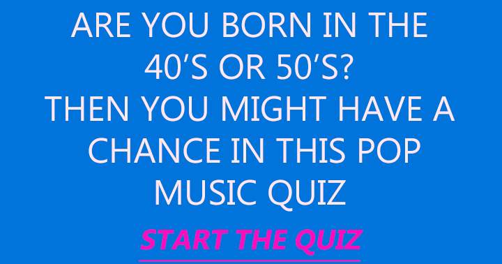 Pop Music Quiz