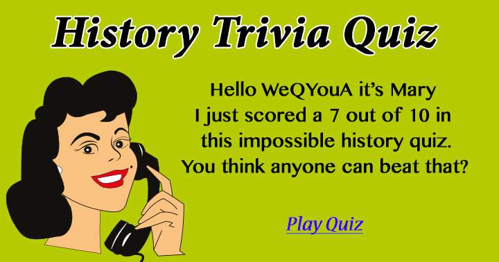 History Trivia Quiz