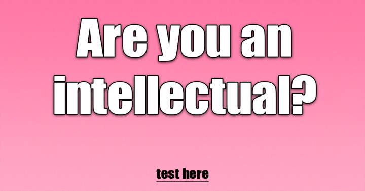 Quiz For Intellectuals