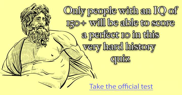 History Intelligence Quiz