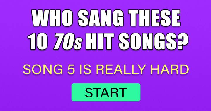 Who Sang These 70s Songs?