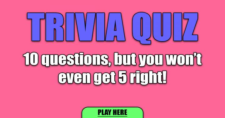 Fun Trivia Quiz