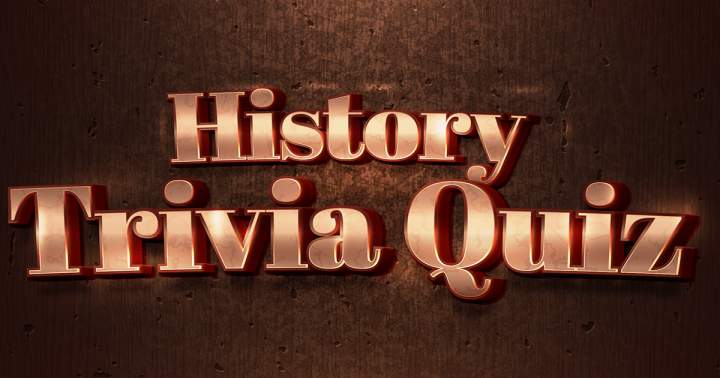 History Trivia Quiz