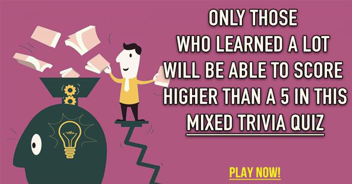 Banner for Mixed Trivia Quiz