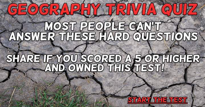 Geography Trivia Quiz