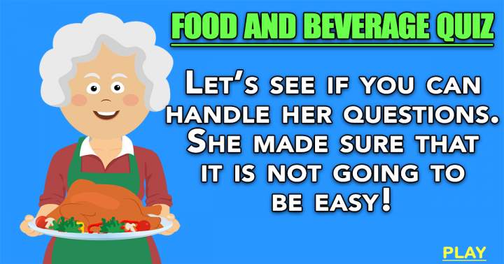 Banner for Food and Beverage Quiz