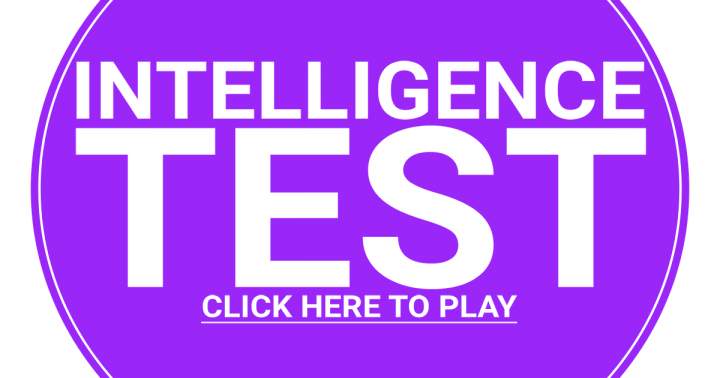 Banner for Intelligence Test