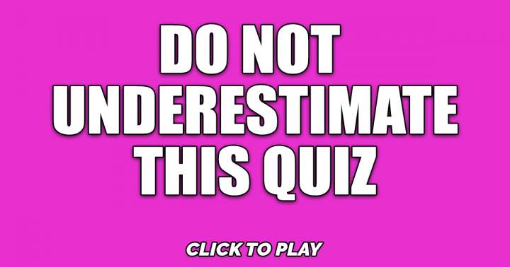 Unbeatable Mixed Trivia Quiz