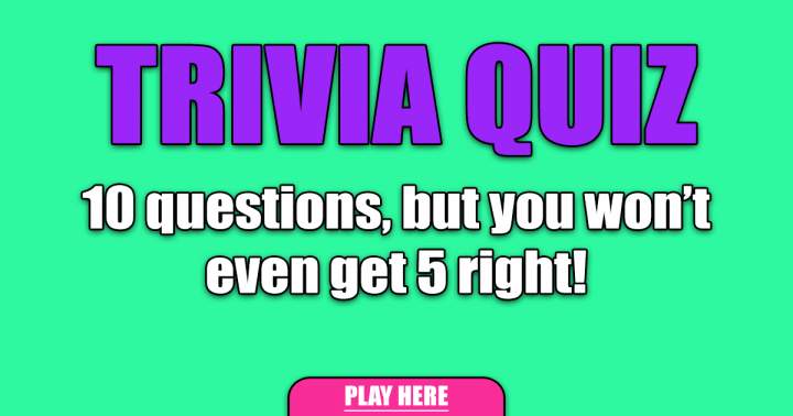 Fun Trivia Quiz