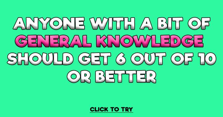 General Knowledge Quiz