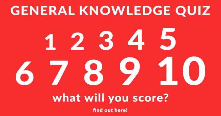 Banner for General Knowledge Quiz