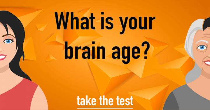 10 Questions To Test The Age Of Your Brain