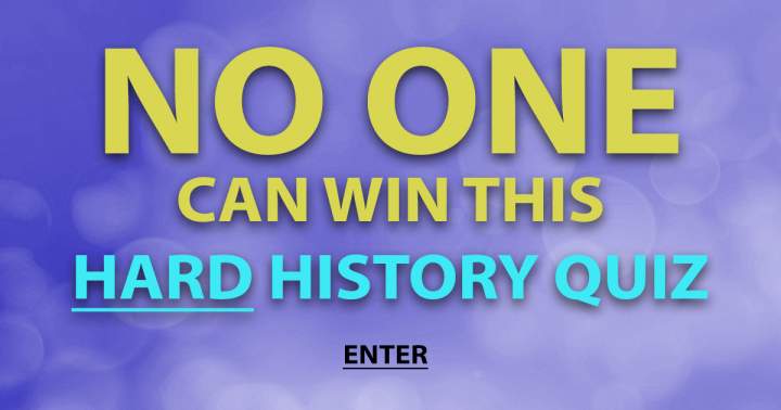 Banner for History Quiz: HARD