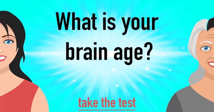 10 Questions To Test The Age Of Your Brain