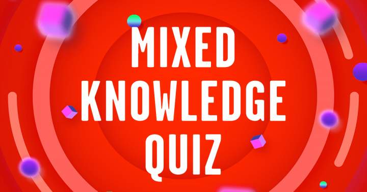 Banner for Mixed Knowledge Quiz