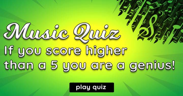 Music Knowledge Quiz