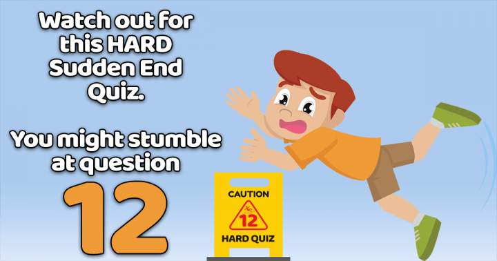 Banner for HARD Sudden End Quiz