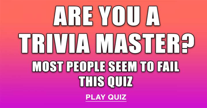 Banner for Trivia Master Test