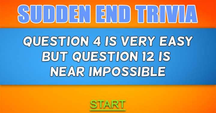 Banner for Sudden End Trivia