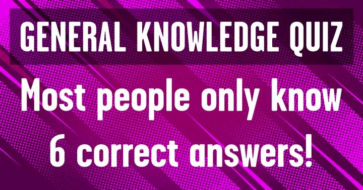 Banner for General Knowledge Quiz