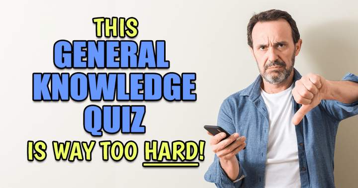 Banner for Too HARD Knowledge Quiz