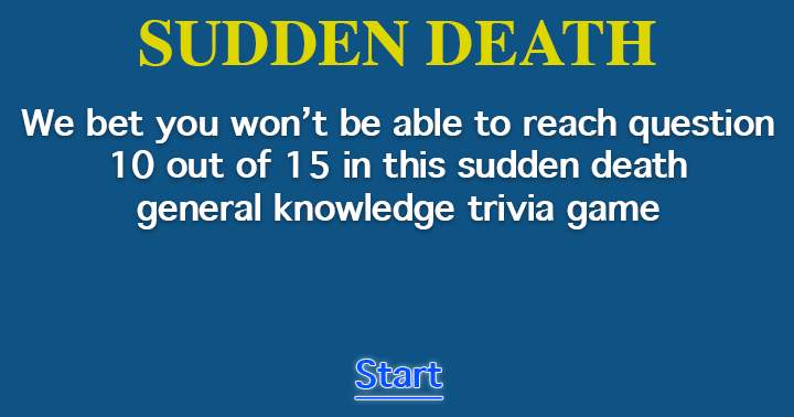 Sudden Death